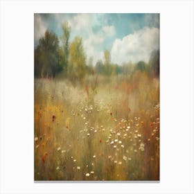 Field Of Wildflowers 1 Canvas Print