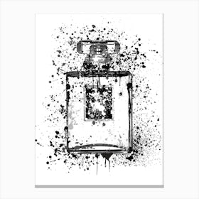 Perfume splash (style 3) Canvas Print