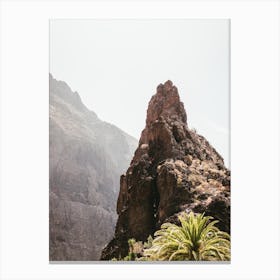 Masca Valley view, Tenerife, Canary Islands Canvas Print