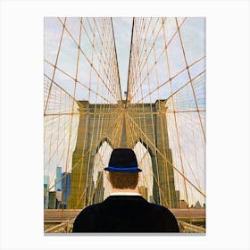 I'll Take Manhattan Brooklyn Bridge Canvas Print