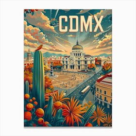 Mexico City 2 Canvas Print