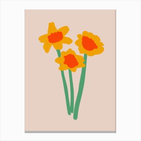 Daffodils 1 Canvas Print