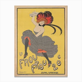 Le Frou Frou Poster By Leonetto Cappiello Canvas Print