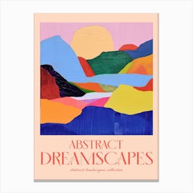 Abstract Dreamscapes Landscape Collection 16 Canvas Print