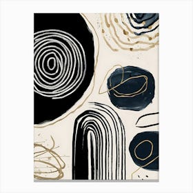 Abstract Circles 7 Canvas Print