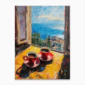 Perugia Espresso Made In Italy 3 Canvas Print