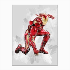 Iron Man Tony Stark Infinity War Canvas Print