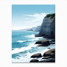 Great Cliffs Canvas Print