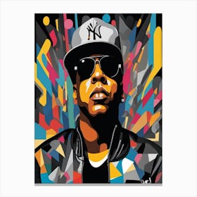 Shawn Corey Carter_Jay-Z 3 Canvas Print