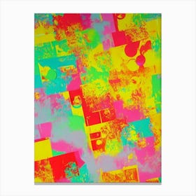 Abstract Pink Sweat  Canvas Print