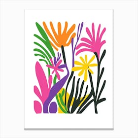 Tropical Flowers 12 Canvas Print