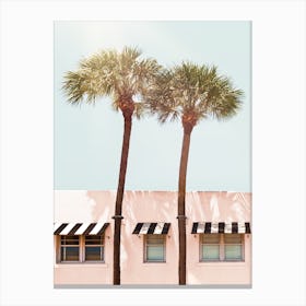 Hotel Miami Canvas Print