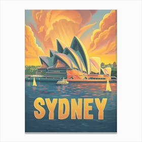 Sydney Opera House Australia Canvas Print