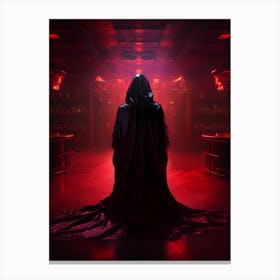 Horror Robe Figure v4 Canvas Print