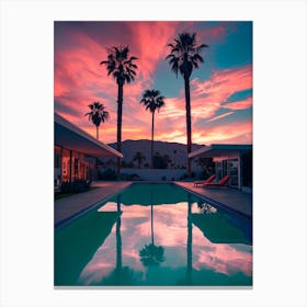 California Dreaming - Falling of the night II Canvas Print