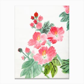 Chinese Flower Painting Canvas Print