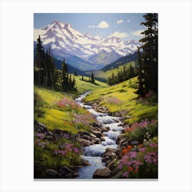 Mountain Stream 2 Canvas Print