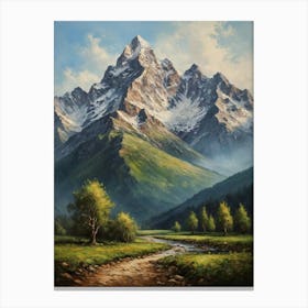 Mountain Road Canvas Print