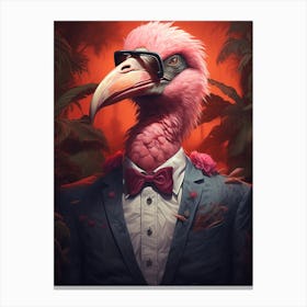 Flamingo 3 Canvas Print