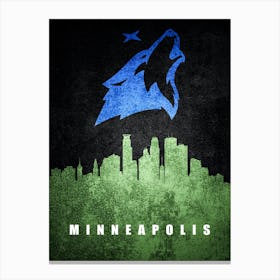 Minnesota Timberwolves Canvas Print