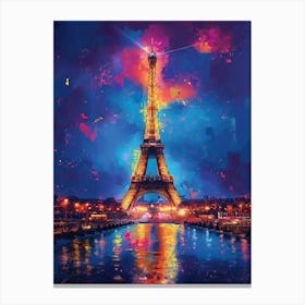 Eiffel Tower Paris Canvas Print