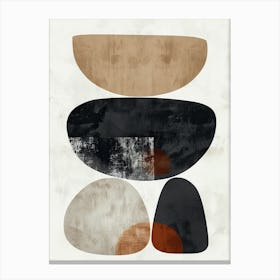 Newmarket Stone Park Bauhaus Minimalist Canvas Print