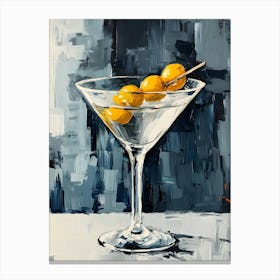 Modern Martini 4 Canvas Print