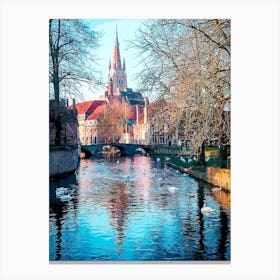 Bruges Canvas Print