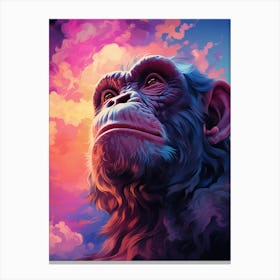 Chimpanzee 1 Canvas Print