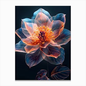 Lotus Flower 98 Canvas Print