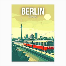 Berlin Travel 1 Canvas Print