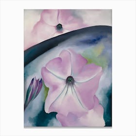 Georgia O'Keeffe - The Petunia No. 2 Canvas Print