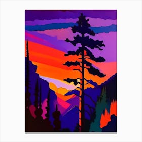 Forest Sunrise Canvas Print