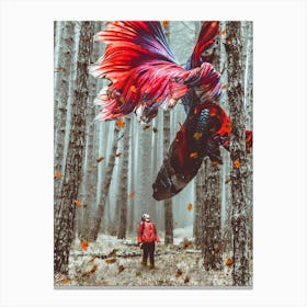 Giant Forest Betta Autumnal Season Canvas Print