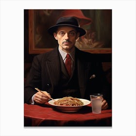 Gangster Art Noodles Once Upon A Time In America 2 Canvas Print