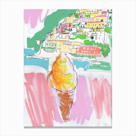 Ice Cream Cone 2 Canvas Print