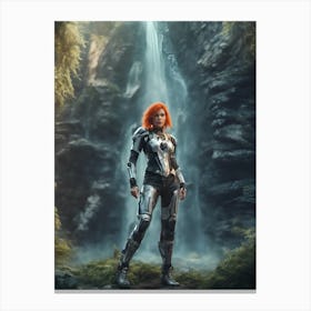 Spacewarrior3 Canvas Print