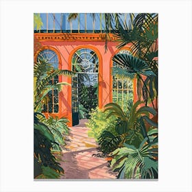 Kew Gardens London Parks Garden 5 Painting Canvas Print