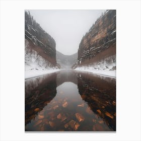 Reflection In The River Canvas Print