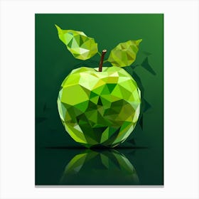 Green Apple Canvas Print