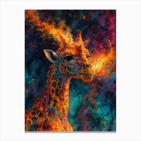 Giraffe 60 Canvas Print