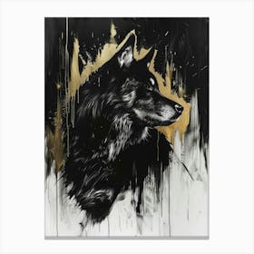 Wolf Art Canvas Print