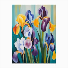 Iris Painting Canvas Print