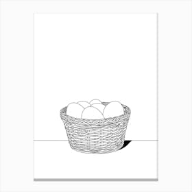 Eggs In A Basket Stampe su tela