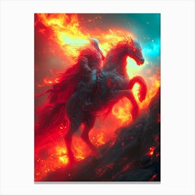 Fire And Ice Canvas Print