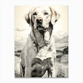 Paws And Masterpieces Canvas Print