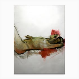 Nude Pose Canvas Print