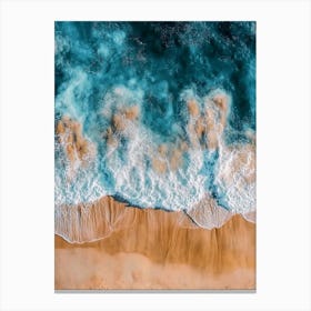 Aerial View Of The Ocean 6 Canvas Print