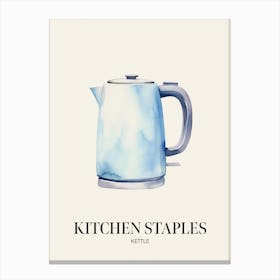 Kitchen Staples Kettle 4 Canvas Print