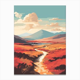 The Great Glen Way Scotland 7 Hiking Trail Landscape Canvas Print